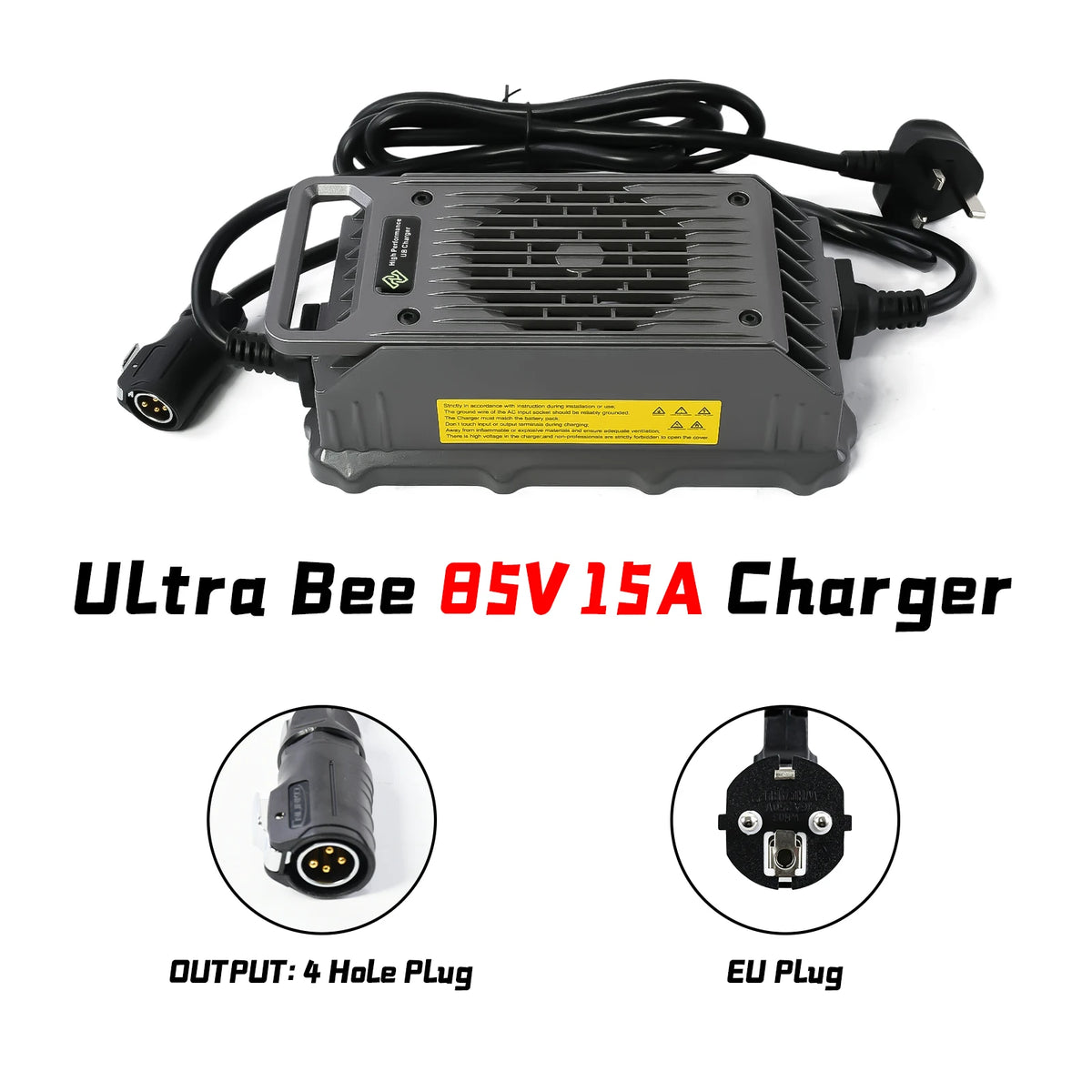 Motorcycles Charger for Surron Ultra Bee 85V15A Chargers Fast Charging Silent Motorcycle Electric Dirt Bike UB Charging Tools