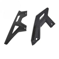 For Surron Ultra Bee Carbon Fiber Upper and Lower Chain Fende Water Transfer Motorcycles Part for Surron UB E-bike Off-road Part