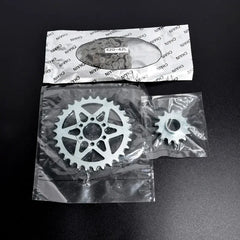 First-level Transmission Chain Gear Set for SURRON Light Bee X Segway X260 X160 Primary Drive Sprocket Set Motorcycles E-bikes