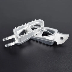 For SURRON Light Bee X/S Foot Pedal Silver Footpegs Electric Bike Off-Road for SURRON Segway X260 X160 OEM Motorcycle Accessores