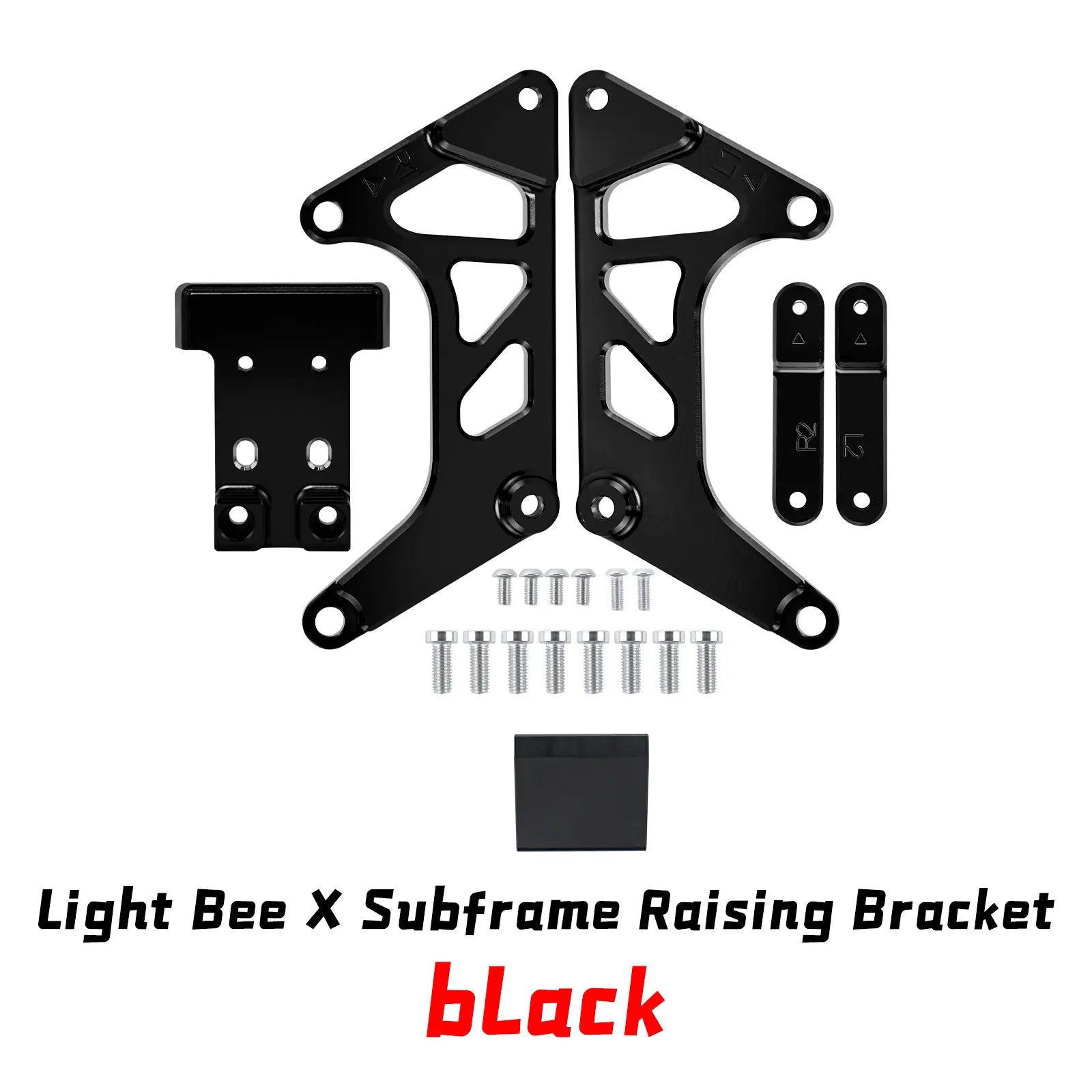 Subframe Raising Bracket Seat Riser Cushion Extender Bracket for Surron Light Bee X S Dirt Bike Segway X260 X160 Motorcycle Part