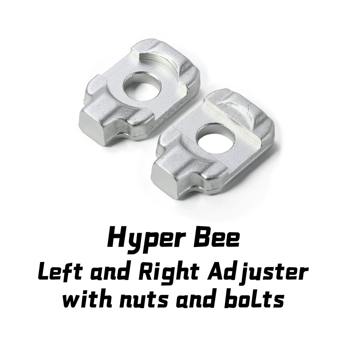 Motorcycles Left and Right Adjuster for Surron Hyper Bee Adjuster with Nuts and Bolts E-bike Off-road Motorcycle Accessories