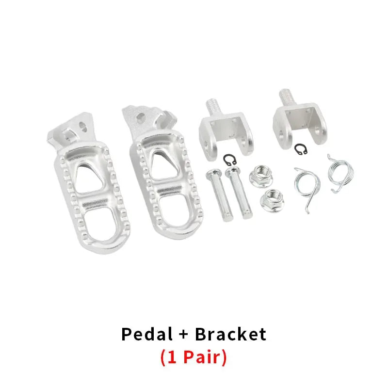 For SURRON Light Bee X/S Foot Pedal Silver Footpegs Electric Bike Off-Road for SURRON Segway X260 X160 OEM Motorcycle Accessores