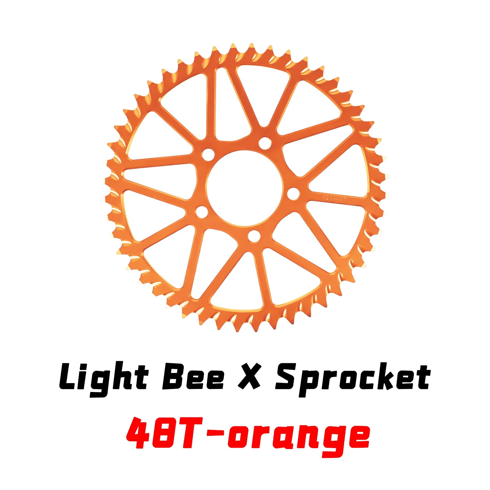 For Surron Light Bee S X Sprocket 48T Tooth Plate Wheel for Sur Ron Accessories for Segway X160 X260 Motorcycles Accessories