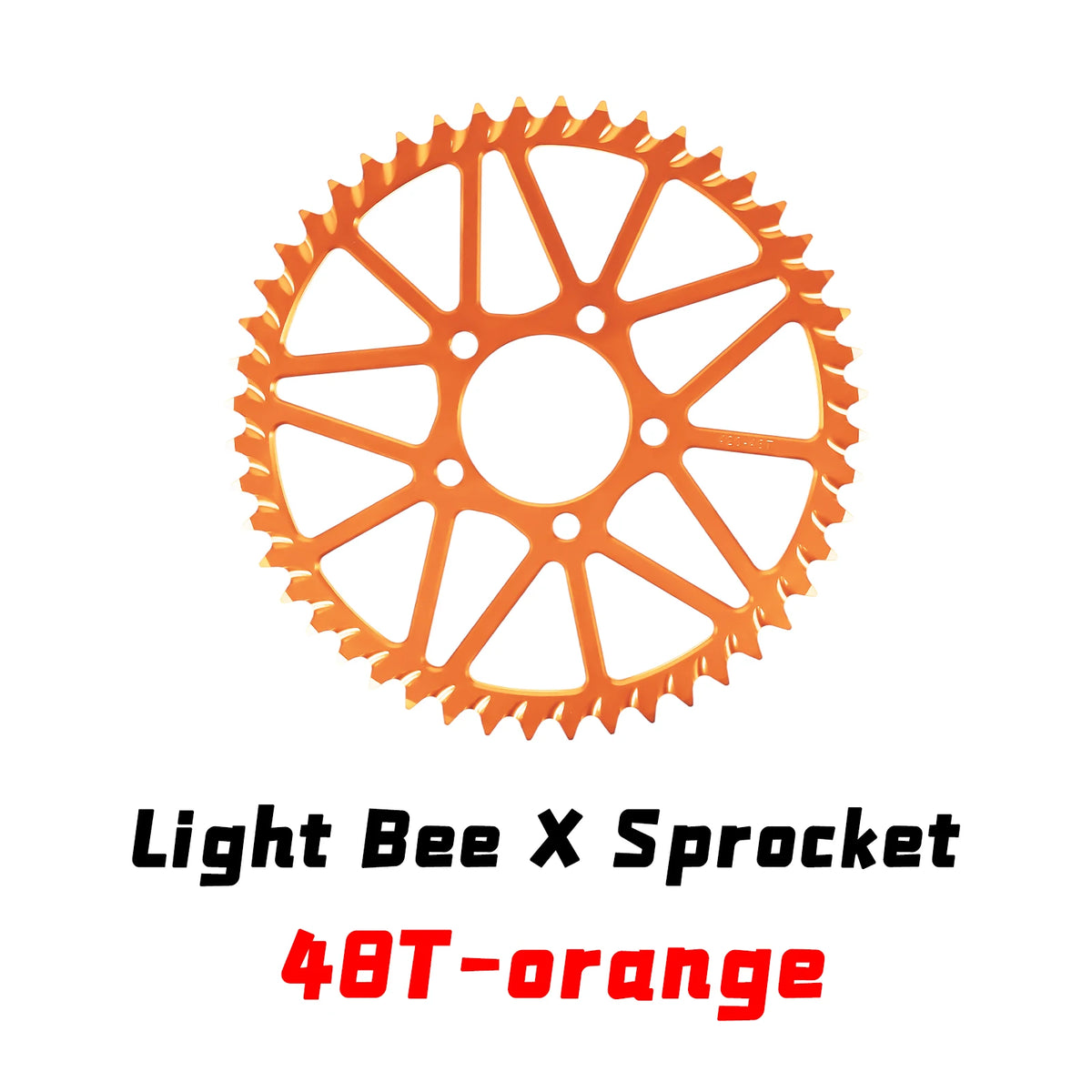 For Surron Light Bee S X Sprocket 48T Tooth Plate Wheel for Sur Ron Accessories for Segway X160 X260 Motorcycles Accessories