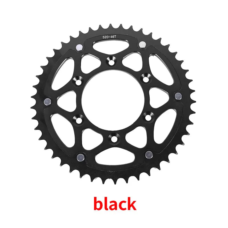 For SURRON Ultra Bee Steel-clad Aluminum 46 Tooth Sprocket Disc Plate E-bikes Off-road Motorcycles Accessories For SURRON