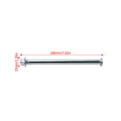 For Surron Hyper Bee Motorcycles Rear Axle with Nut Stainless Steel Electric Dirtbike for Surron Original Motorcycle Acessories