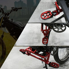 For Zongshen EX1 Foot Pedals Footrest Peg Electric Bicycles Off-road High-quality Footpegs For zongshen Motorcycles Accessories