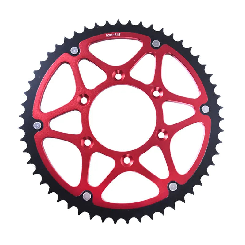 For SURRON Ultra Bee Steel-clad Aluminum 54 Tooth Sprocket Disc Plate E-bike Off-road Dirtbike Motorcycle Accessories for SURRON