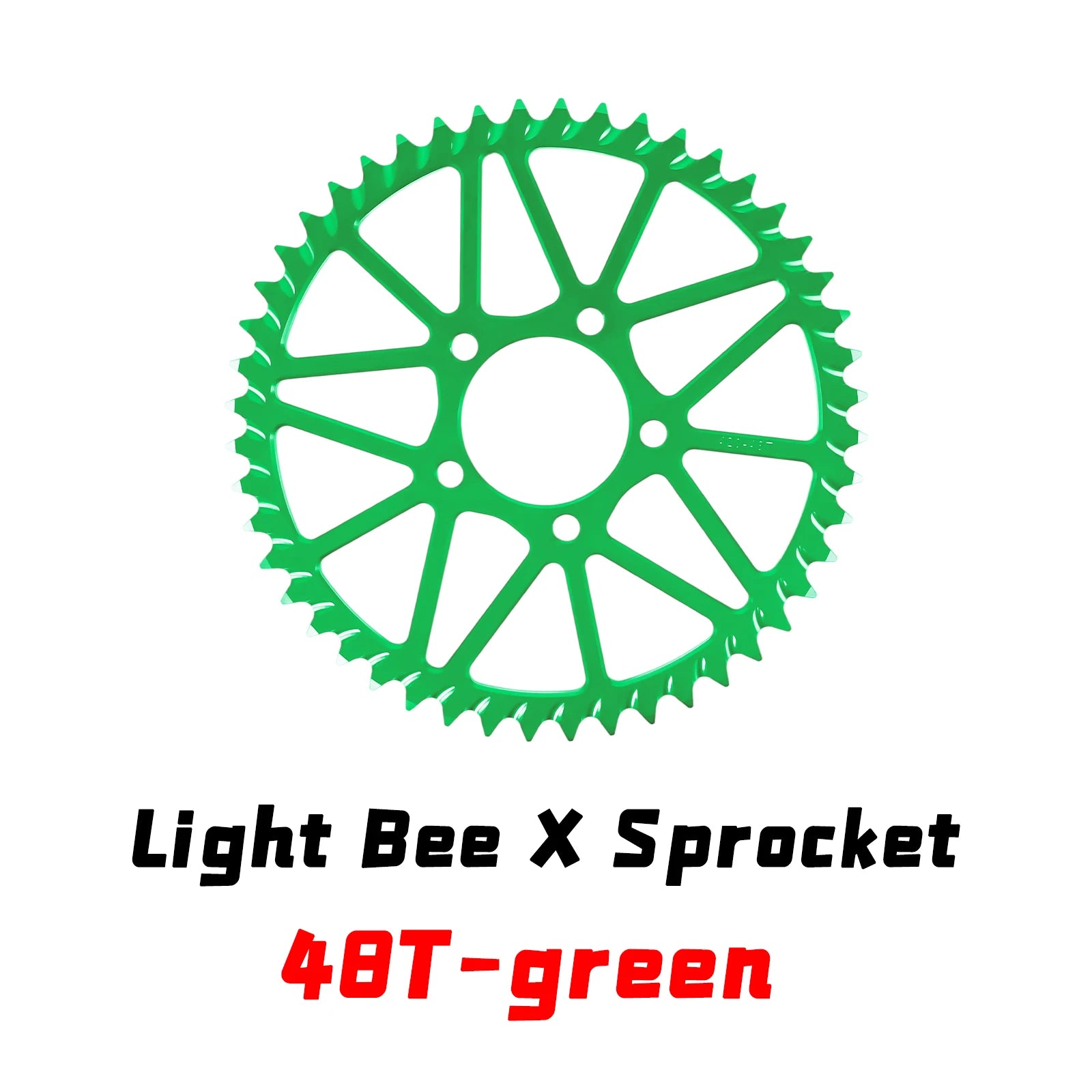 For Surron Light Bee S X Sprocket 48T 52T Tooth Plate Wheel Rear Chain Sprocket for Sur Ron for Segway X160 X260 Motorcycle Part