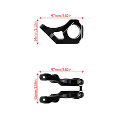For Surron Light Bee X S Front Handlebar Bracket Clamp Aluminum E-bike Motorcycle for Surron Steering Stem Modified Accessories