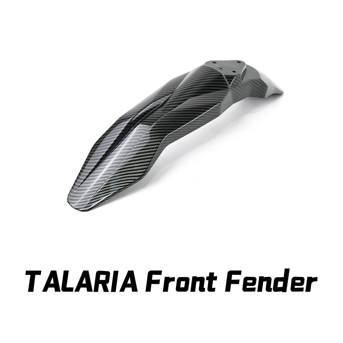 Woodniu Racein TALARIA Sting Front Fender - Carbon Fiber Look for X3/MX3/MX4