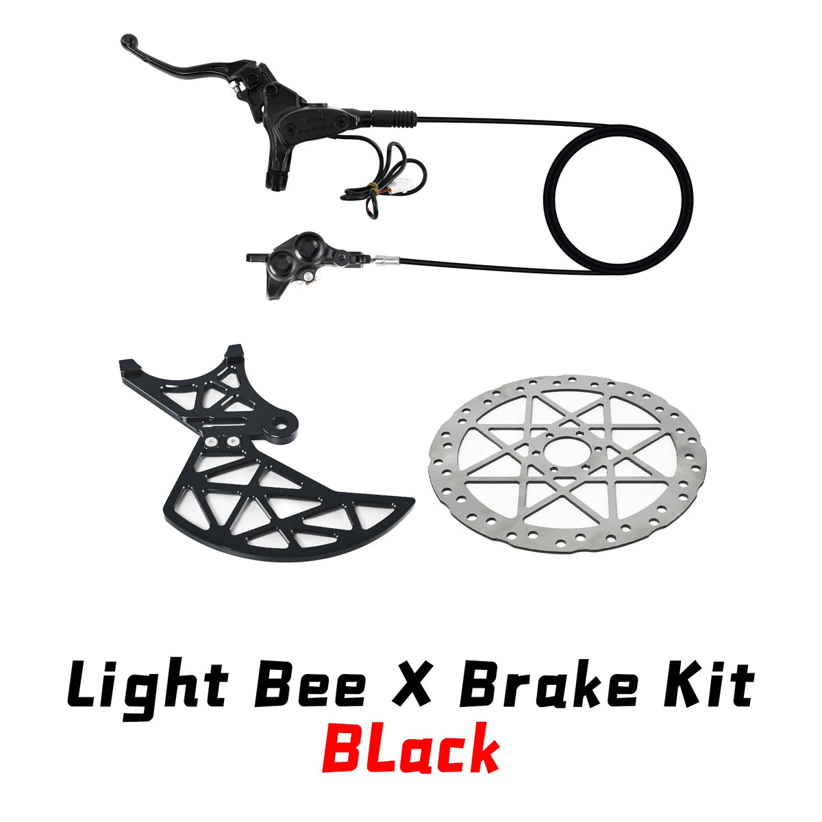 For SURRON Light Bee X Brake Kit Combined Brake System Parts Rear Caliper Bracket for Surron Segway X160X260 E-bikes Motorcycles