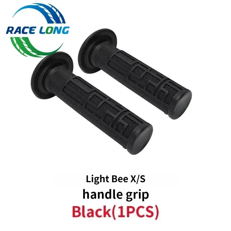 Motorcycle Electric Bike Rubber Handlebar Grip Brake Handle Grips Cover for SurRon Light Bee X & S Handle Grip Dirt Motorcycles