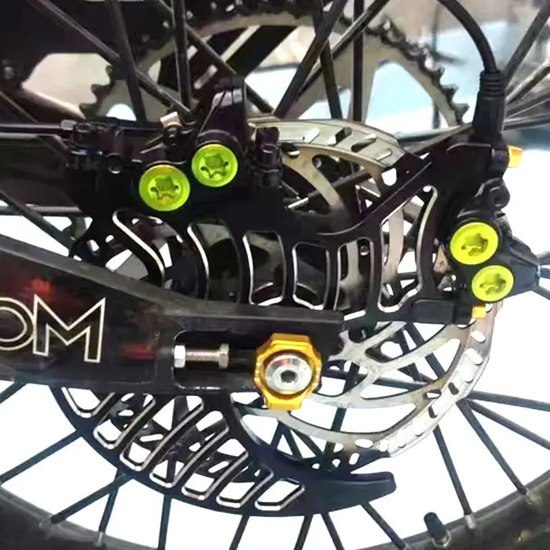 For SURRON Motorcycles Light Bee X Rear Brake Disc Sprocket Caliper Guard Off-road for SURRON Parts Segway X160 X260 TALARIA