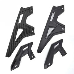 For Surron Ultra Bee Carbon Fiber Upper and Lower Chain Fende Water Transfer Motorcycles Part for Surron UB E-bike Off-road Part