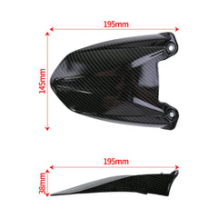 For Talaria Sting MX3 MX4 Carbon Fiber Rear Fender Middle Section Water Transfer Rear Mudguard Part for TALARIA Motorcycles Part