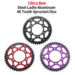 For SURRON Ultra Bee Steel-clad Aluminum 46 Tooth Sprocket Disc Plate E-bikes Off-road Motorcycles Accessories For SURRON