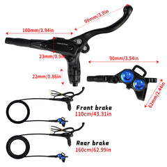 2025 New Integrated Brake Pump System Set for SURRON Light Bee X Brake System Parts for Surron Segway X260 Dirtbike Accessories