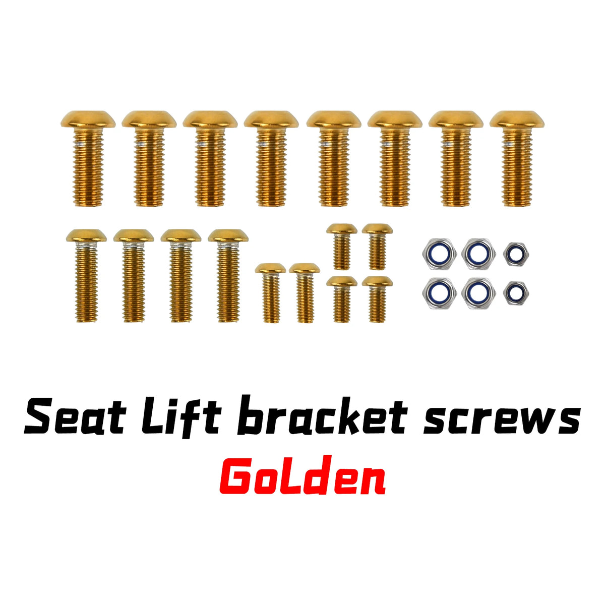 For SURRON Screws Part Light Bee X Seat Raise Bracket Stand Screws Kit Off-road Dirtbike for SURRON Segway X160 X260 Motorcycles