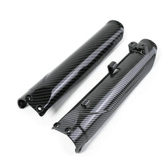 Carbon Fiber Front Fork Protection for SURRON Ultra Bee Front Shock Absorber Guard Protective Water Transfer Surface E-Bike Part