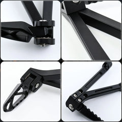 For Surron Ultra Bee Left and Right Rear Footpeg Assemblies Modified Passenger Pedal Electric Bikes Dirt Motorcycles Accessories