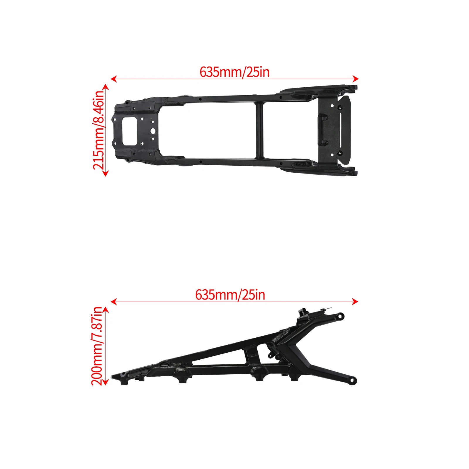 Surron Rear Subframe Woodniu Racein Surron Ultra Bee Subframe - Rear Seat Subframe Tail ...