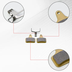 Woodniu Racein Surron Hyper Bee OEM Brake Pads - Original Genuine Replacement Brake Pads for Electric Dirt Bike