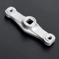 Motorcycles Pedal Tube for Super SOCO TS TC Pedal Bracket Thicken Silver Foot Pedal Assembly Connect Bracket Electric Bike Parts