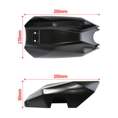 For Talaria Sting MX3 MX4 Motorcycle Carbon Fiber Battery Cover Water Transfer Battery Compartment Cover for TALARIA Accessories
