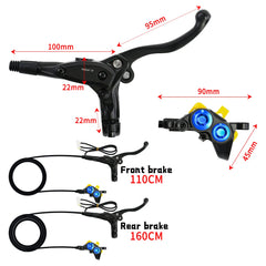 For Surron Brake Assembly Light Bee X Brake New Integrated Brake Pump System Set for SurRon Rear Front Motorcycles Parts