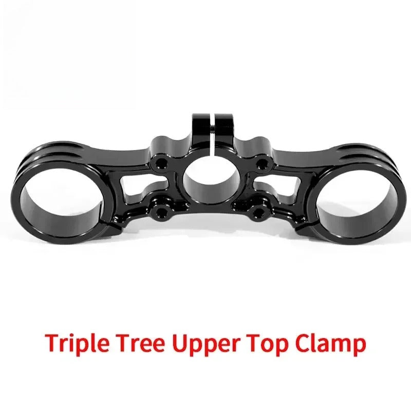 For Light Bee X Segway X160 X260 Water Transfer Carbon Fiber Triple Tree Upper Top Clamp Off-Road Motorcycle Accessories