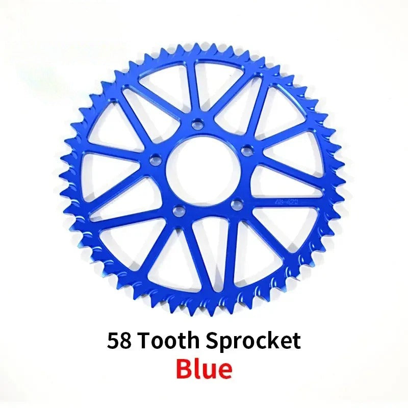 For Surron Light Bee S X Sprocket 48T 52T 54T 58T 64T Tooth Plate Wheel Sur Ron Accessories for Segway X160 X260 Motorcycle