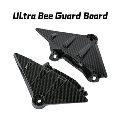 Guard Board for Surron Ultra Bee, Carbon Fiber Pattern Mudguard Frame Support Bracket