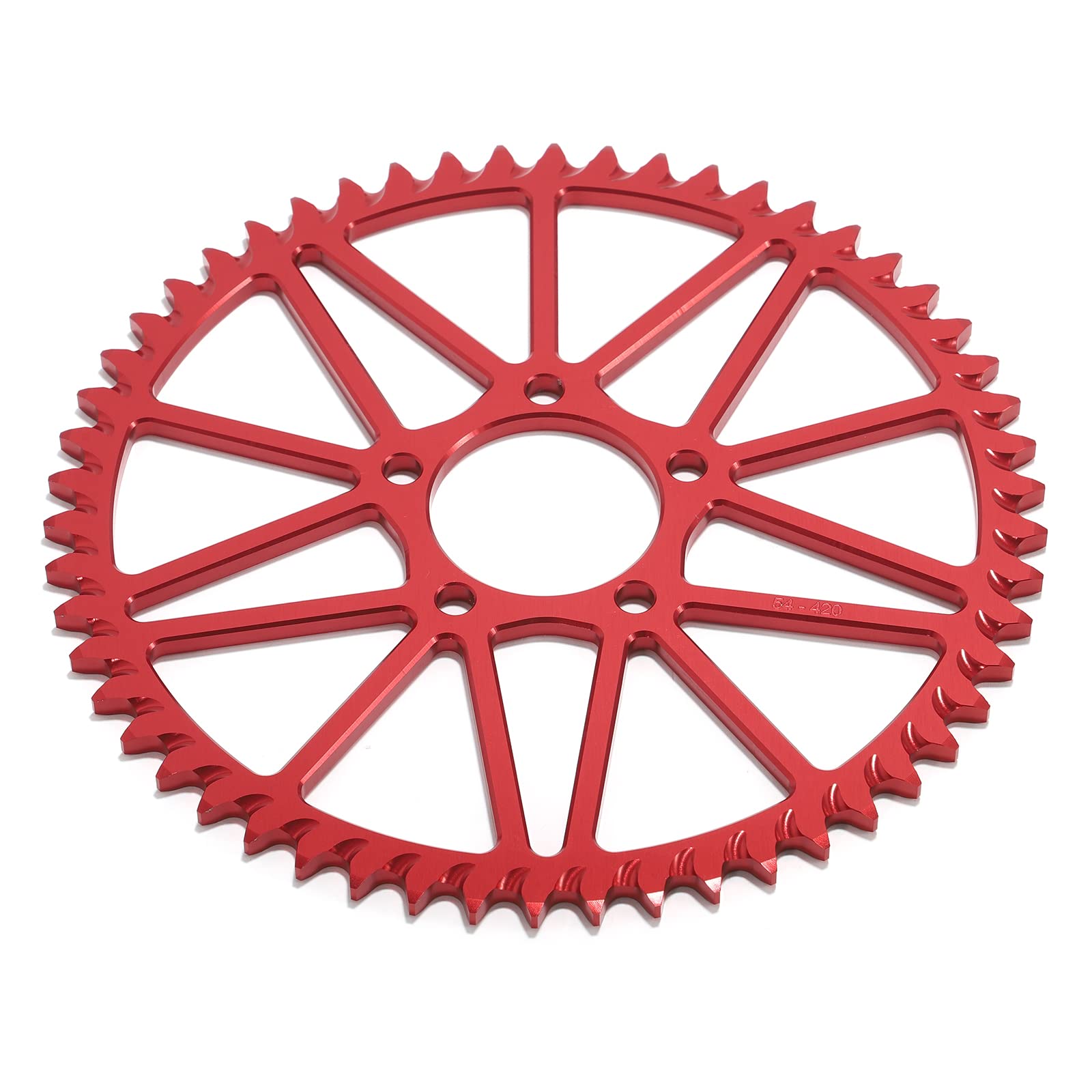 Rear Sprocket Wheel Decoration for Surron Light Bee S X for Segway X160 X260 54T Tooth Plate for Sur Ron Accessories Motorcycle
