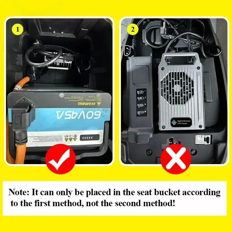 For Super SOCO CPX Charger 70.5V15A High Current Charger Scooter Fast Charging Outdoor Motorcycle Accessories