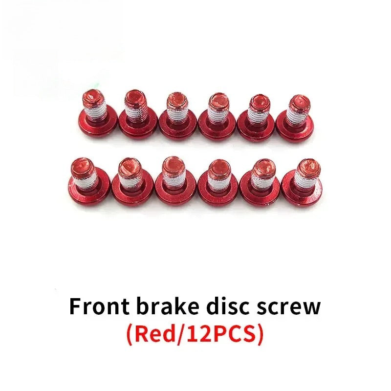 For Light Bee X Segway X160 X260 Colorful Front Brake Disc Pad Screw Screws Dirt Bike Off-Road Motorcycle Accessories