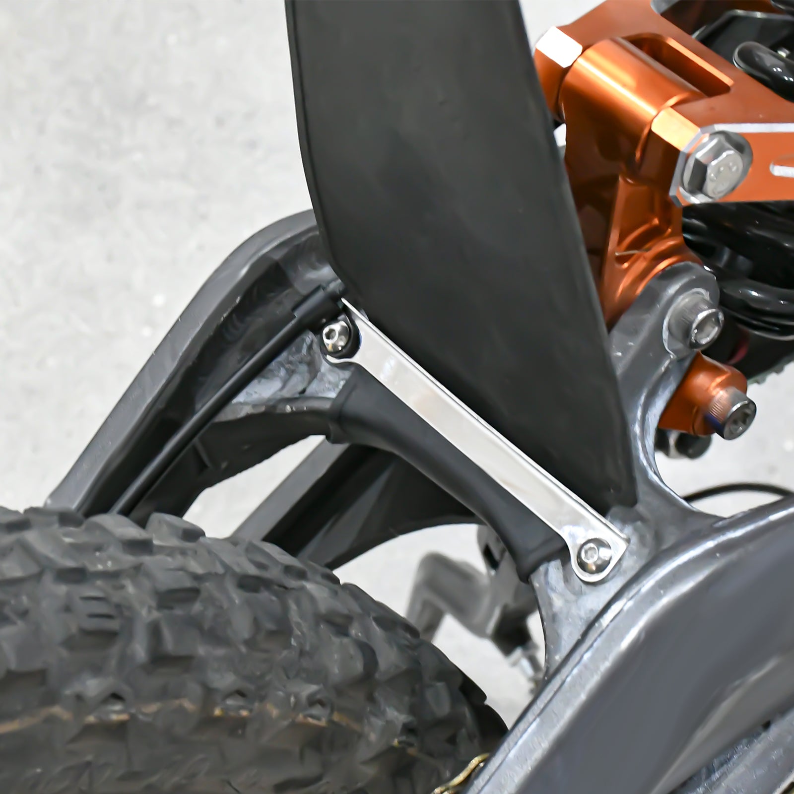 For Surron Light Bee Segway X160 X260 Rear Shock Absorption Mudguard Splash E-Bike Water Baffle Sur-Ron Motorcycles Accessories