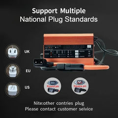 For Super SOCO TC TS Charger 12A Adjustable High Current Fast Charging Outdoor Motorcycle Accessories