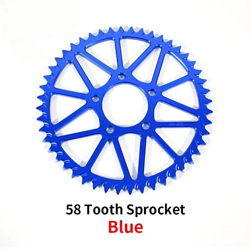 For Surron Light Bee S X Sprocket 48T 52T 54T 58T 64T Tooth Plate Wheel Sur Ron Accessories for Segway X160 X260 Motorcycle