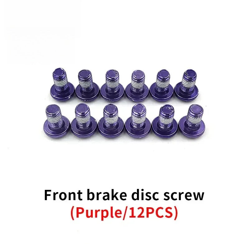 For Light Bee X Segway X160 X260 Colorful Front Brake Disc Pad Screw Screws Dirt Bike Off-Road Motorcycle Accessories