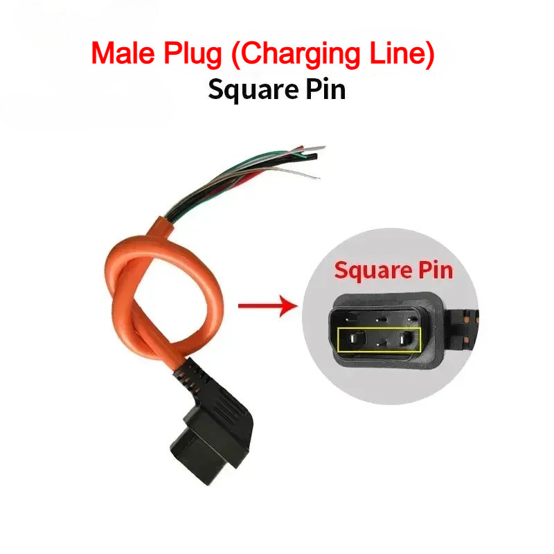 For Super SOCO Plug TS TC Original Motorcycles Accessories Body Charging Plug Battery Socket Cable Charge Discharge Wire