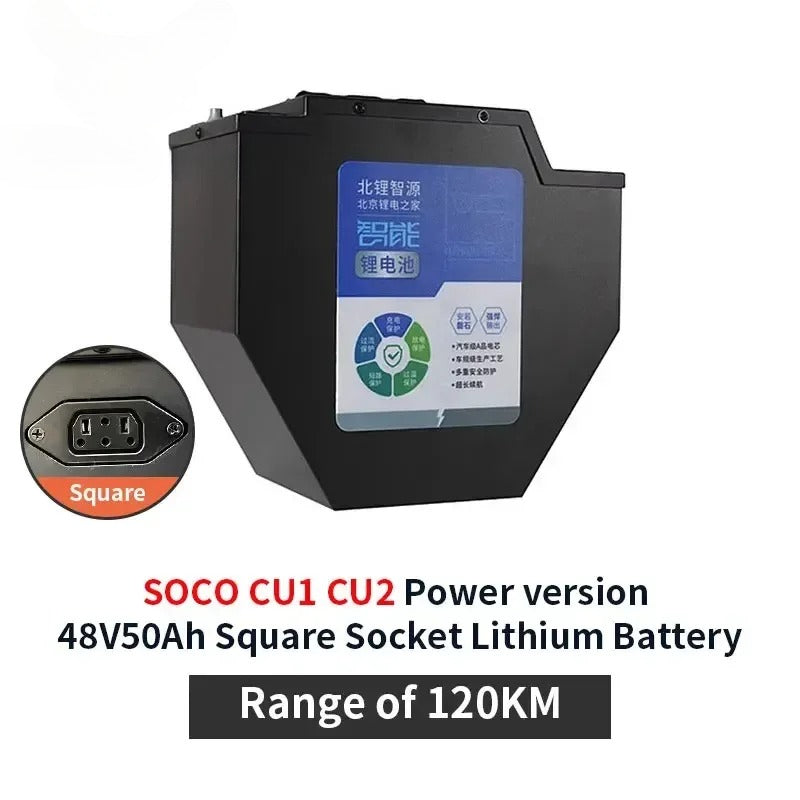 For Super SOCO CU1 CU2 CU3  Intelligent Lithium Battery Motorcycle Accessories Batteries