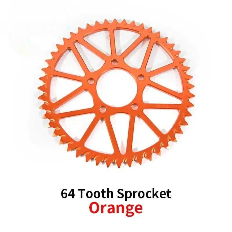 For Surron Light Bee S X Sprocket 48T 52T 54T 58T 64T Tooth Plate Wheel Sur Ron Accessories for Segway X160 X260 Motorcycle