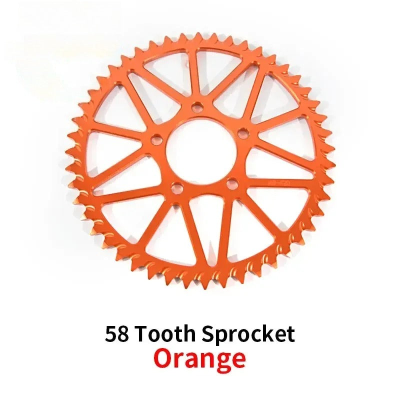 For Surron Light Bee S X Sprocket 48T 52T 54T 58T 64T Tooth Plate Wheel Sur Ron Accessories for Segway X160 X260 Motorcycle