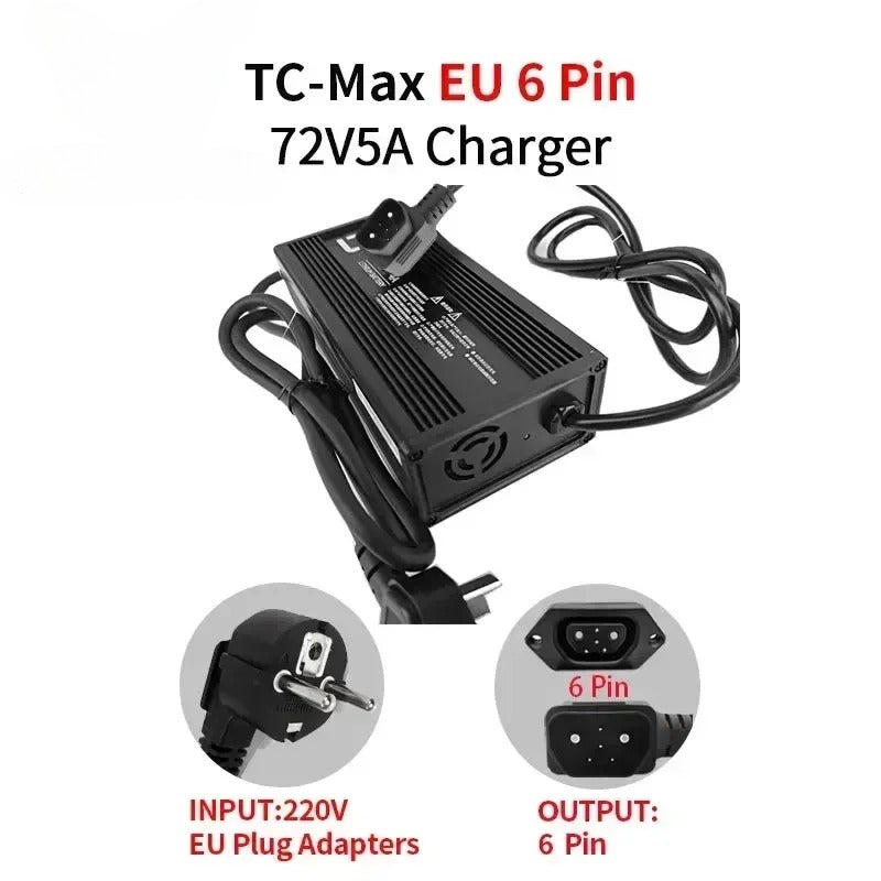 For Super SOCO Charger TC MAX TS TC CU CPX Scooter Original Motorcycles Accessories 10A15A Charger Round Pin To Square Pin Cable