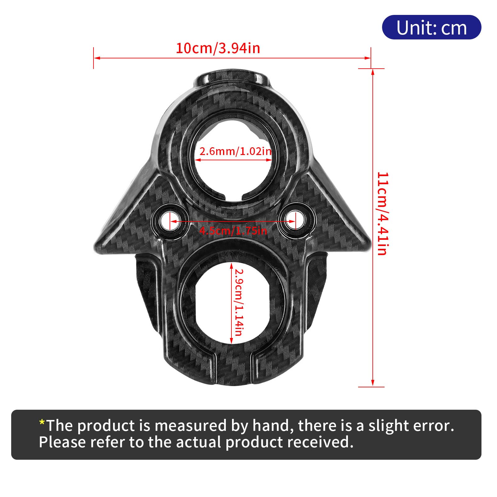 Ignition Key Switch Cover for Sur Ron X/Sur Ron S/Sur Ron LBX/Segway X160/Segway X260 Key Set Ignition Lock Cylinder Cover, Switch Key Ring Cover Trim for Sur Ron X S LBX/ Segway X260 X160, Easy Installation, Gift