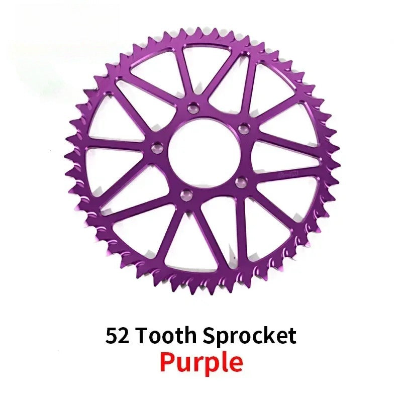 For Surron Light Bee S X Sprocket 48T 52T 54T 58T 64T Tooth Plate Wheel Sur Ron Accessories for Segway X160 X260 Motorcycle