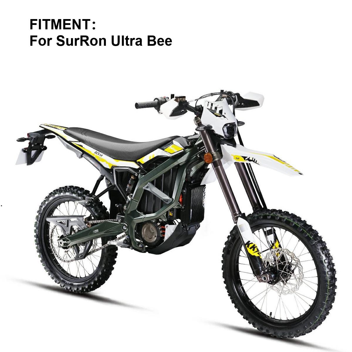 For Surron Ultra Bee 54 Tooth Sprocket Decoration Steel-clad Aluminum Disc Plate Electric Bikes Off-road Dirtbike For SurRon Motorcycles