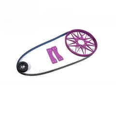 For Surron Belt Drive Kit Light Bee X Segway X160 X260 Secondary Drive Rear Flat Fork Modified Belt Set For SurRon Motorcycles